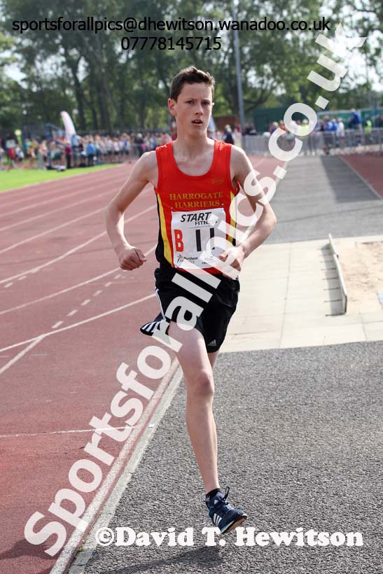 Boys under-15s, Northern Road Relays, Blackpool. Photo: David T. Hewitson/Sports for All Pics